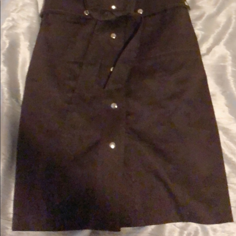 Calvin Klein brown knee length dress
